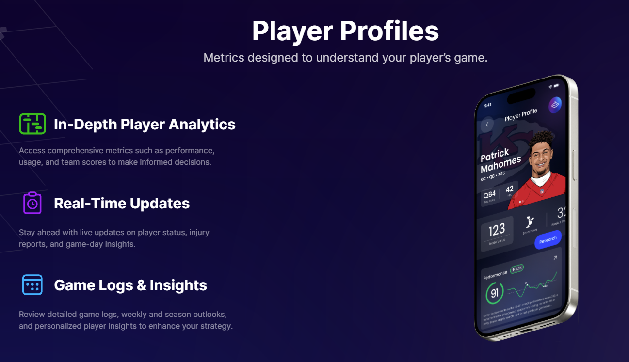 AI-Enhanced Chatbot for Fantasy Football screenshot 2